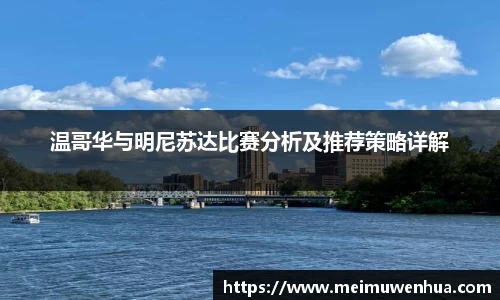 温哥华与明尼苏达比赛分析及推荐策略详解